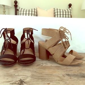 Merona Chunky Heel *TAN ONLY